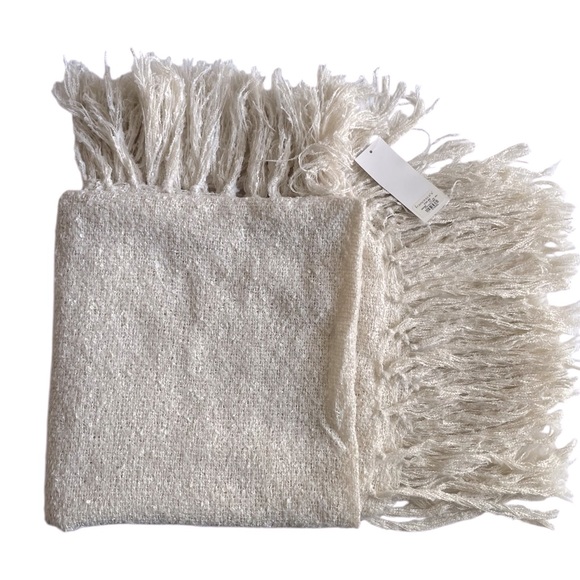 Francesca’s Must-Have Woven Fringed Wrap 50”x52”NWT - Picture 3 of 7